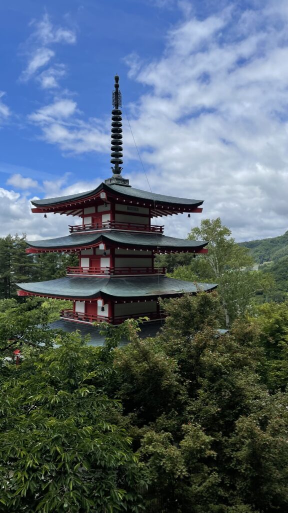 Arakurayama Sengen Park Pagoda