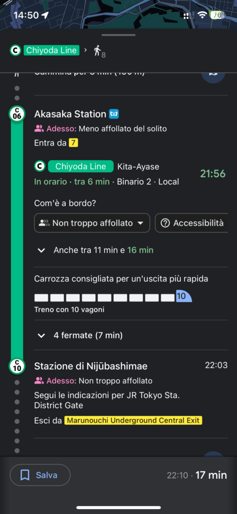 App per giappone google maps